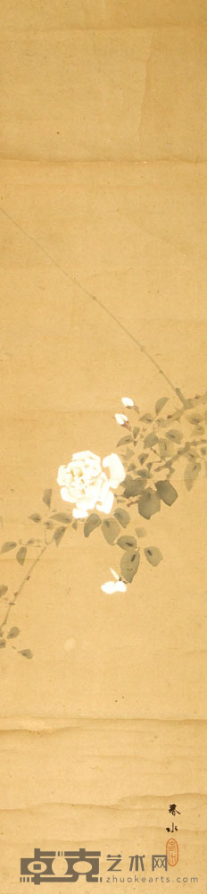 民国花卉 119×30cm