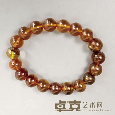 天然琥珀手串 