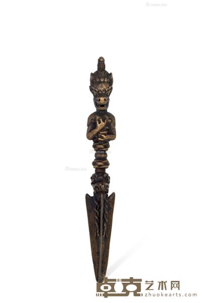 16世纪 阎魔帝金刚橛 高25cm