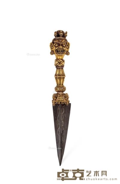 15世纪 大黑天金刚橛 高34cm