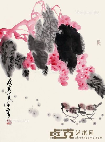 李凌云 花鸟 69×50cm