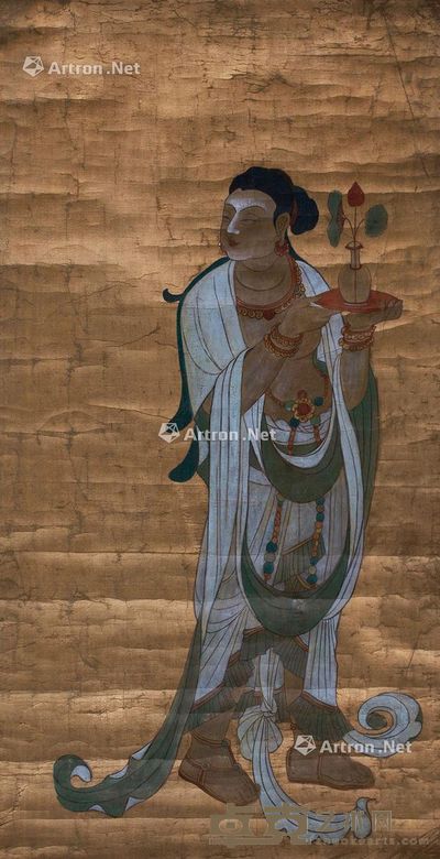 佚名 佛像 135×71cm