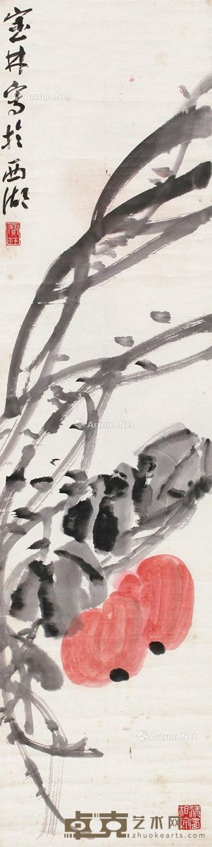 姜宝林 葫芦 136.5×34cm