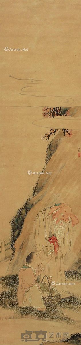 薛振东 人物 132×32cm