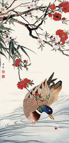 陈之佛 鸭