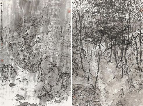 徐钢 山水