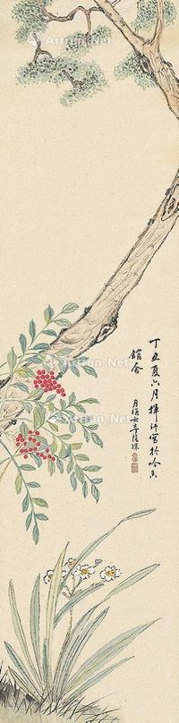 丁蕴琛 花卉