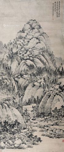 吴历 秋山深秀
