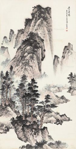 冯湘碧 秋山清霁