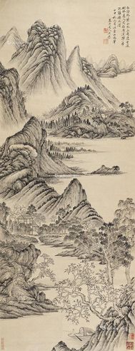 吴历 山水