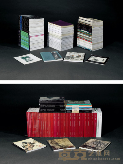 1980年-2015年 苏富比、佳士得拍卖图录170册 