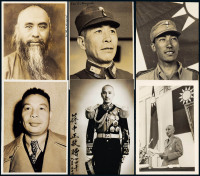 P  蒋经国、蒋纬国、于右任、刘广济肖像照片各一张