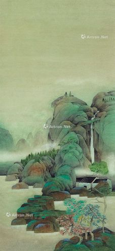 张译丹 青绿山水