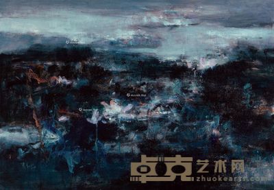 苏宪法 墨荷心影(2015) 80×116.5cm