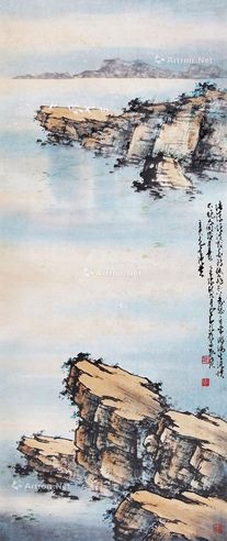 赵少昂 美国卡妙一景