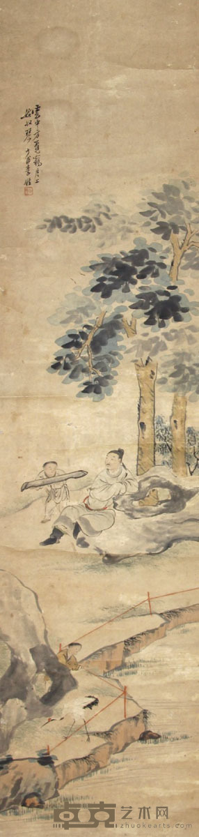 李铨 山水 127x31