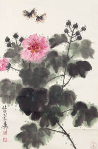 谢稚柳 芙蓉