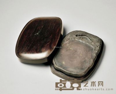 云蝠纹端砚 2.6×14×19cm