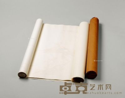 70年代 杨柳青宾制木板水印 （四十张二卷） 133×66cm