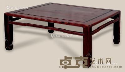民国 红木炕桌 74×74×32cm