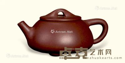 现代 紫砂茶壶 长：12.5cm