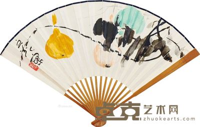 谢之光 冯世晓 福禄图 草书 19×48cm