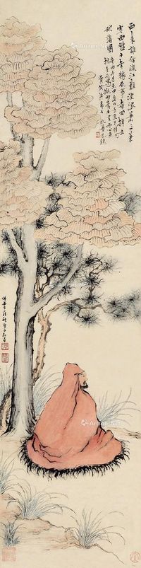 陈师曾 达摩