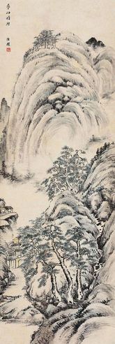 何维朴 叠岫晴烟