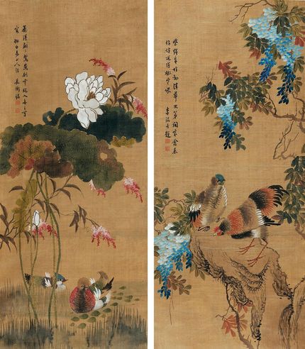 李流芳 花鸟