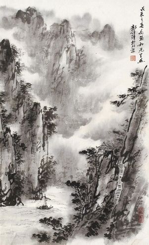 郭传璋 山水图