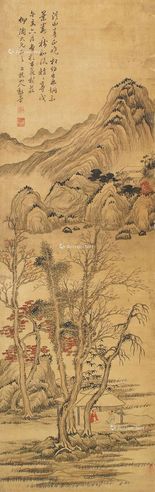 黎简 溪山春晓