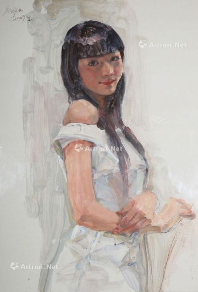 庞茂琨 2009年作 人物 布面油画