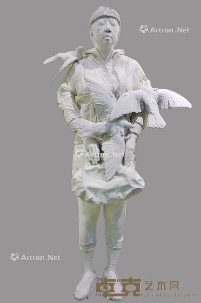 张大力 2014年作 无题 玻璃钢 220×120×80cm