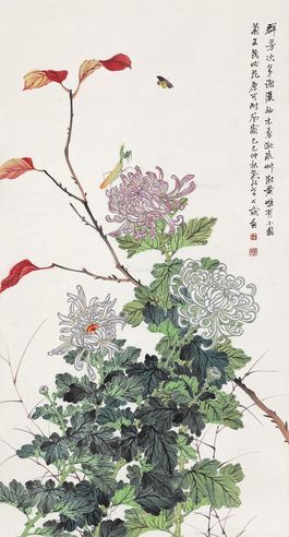 刘笑非 霜菊