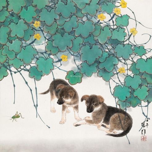 方楚雄 瓜藤双犬