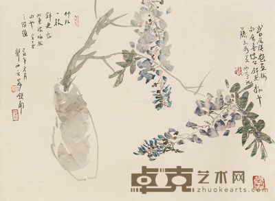 郭公元 竹外一枝斜更好 40×55cm