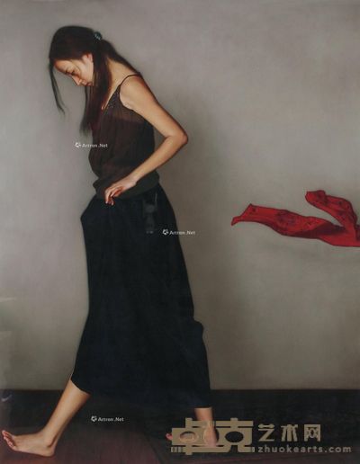 李贵君 飘动的红旗 100×79cm