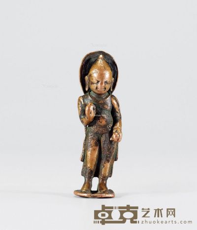 6至7世纪 释迦牟尼 高8cm