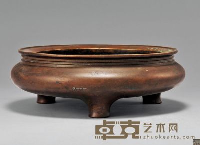 明代 鬲式炉 口径18.7cm