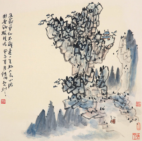 陈明哲　山水