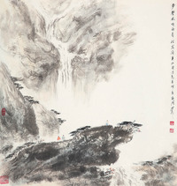 裴家同　山水