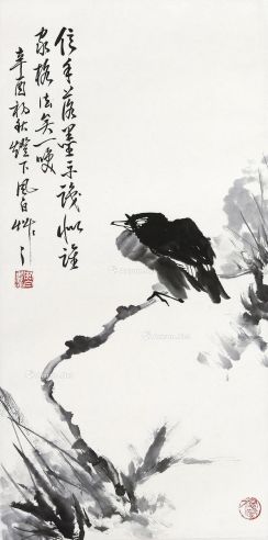 蒋凤白 花鸟