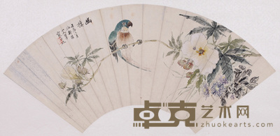 江寒汀 花鸟 50cm×18.5cm 约0.8 平尺