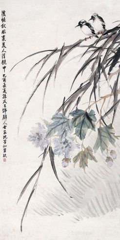 孙友三 花鸟