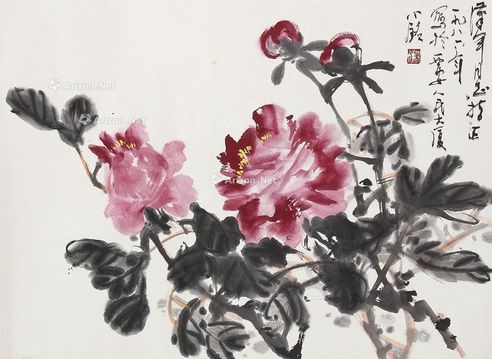 汤小铭 花卉