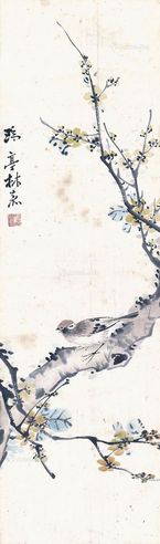 林嘉 雀鸣高枝