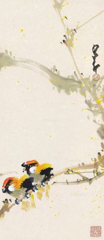 赵少昂 花鸟