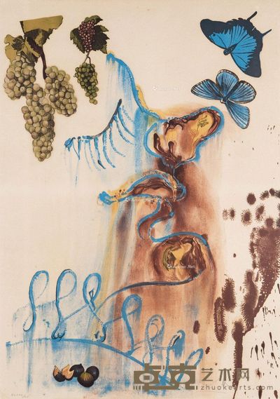 萨尔瓦多·达利 夏 75×53cm