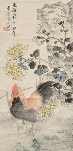 朱梦庐 大吉图