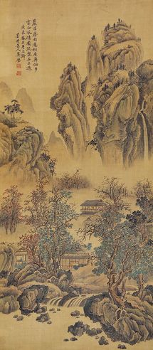 吴历 山水